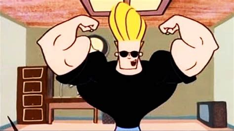 big muscle cartoon character